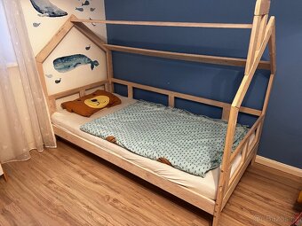 Domečková postel - 2