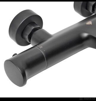 Vanová baterie SAT Dark bez sprchového setu 150 mm černá SAT - 2