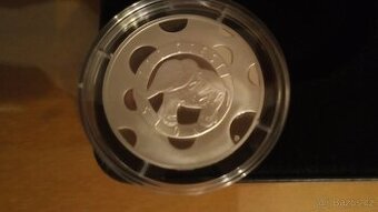 Stříbrná medaile Slon pro štěstí - 2