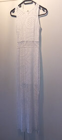 Bílé dlouhé šaty - 2