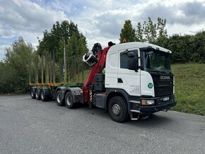 Lesovuz , Scania 6x4 , hydraulicka ruka epsilon - 2