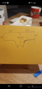 Kancelářsky stůl do L - 2