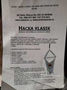 Babyvak Hacka klasik 0-9m - 2