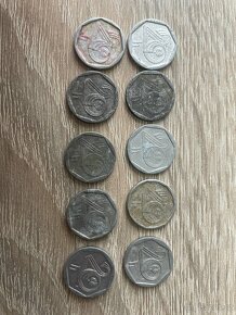 Prodám haléře mince (mix) 10,20,50 - 2