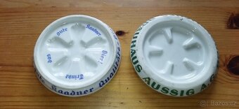 Porcelánové a papírové pivní podtácky - 2