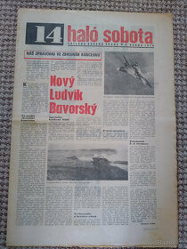 Haló sobota – noviny ze dne narození - 2