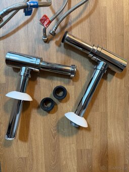 Grohe BauEdge - Chromová umyvadlová baterie s výpustí - 2