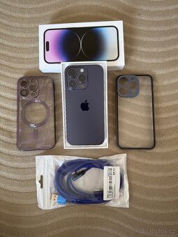 APPLE iPhone 14 Pro 256GB Deep Purple (fialoá barva) - 2