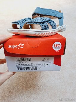 Dívčí sandále Superfit, vel. 29 - 2