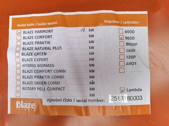 Kotel BLAZE HARMONY 18kW 860D Lambda - 2