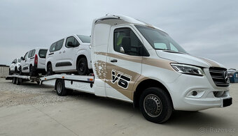 Mercedes-Benz Sprinter - odťahový špeciál so spaním a príves - 2