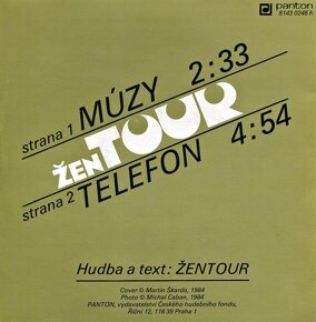 Žentour – Múzy / Telefon (SP) - 2
