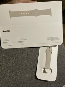 Apple Watch řemínek 42/44/45/49 mm hvězdně bílý sportovní - 2