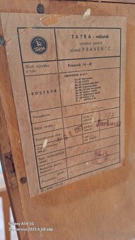 Jídelní sestava Tatra Pravenec 60 léta - 2