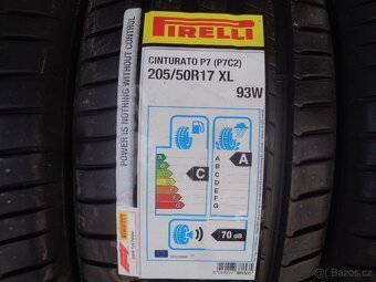 Letni pneu 205/50/17 Pirelli - Nové - 2