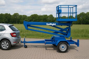 Půjčím přívěsnou pracovní plošinu UpRight TL33 - 2