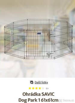 Ohrádka na štěňátko zn.Savic - 2