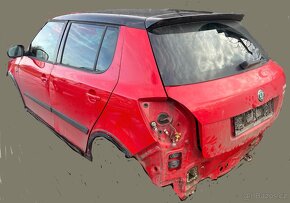 Škoda Fabia 2 Monte Carlo dveře výřez blatník zrcátko - 2