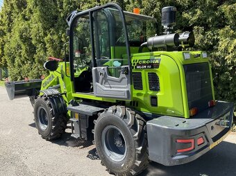 kloubový Nakladač zelený 08-10, kolový nakladač 1000 kg - 2
