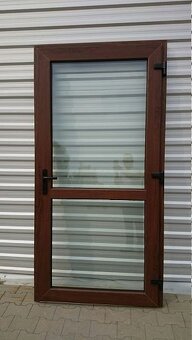 Vchodové dveře antracit nebo ořech 100x210 - 2