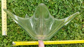 skleněná mísa - HVĚZDICE - 2