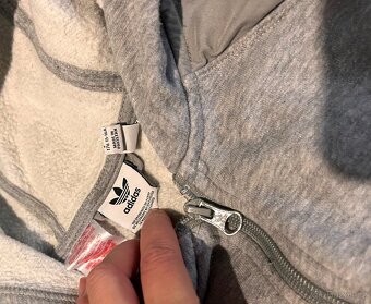 ADIDAS BAVLNĚNÁ STYLOVÁ MIKINA -VEL 175( M-L) - 2