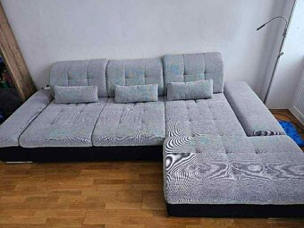 Moderní luxusní sedací souprava SUPER STAV - 2