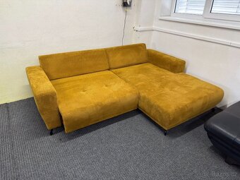 Sedací souprava rohová - el. rozkládací -NEPOUŽITÉ - 2