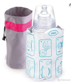 LOVI Ohřívač lahví šedý cestovní - gelový - 2