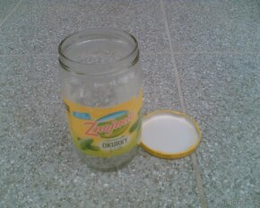 Zavařovací sklenice 0,7 L se závitem i bez závitu + víčko - 2