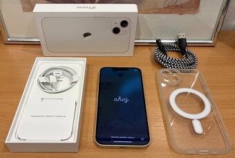 Apple iPhone 13 128 GB – TOP STAV, jako nový + příslušenství - 2