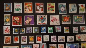 Poštovní známky: FLÓRA Č.2 45ks - 2