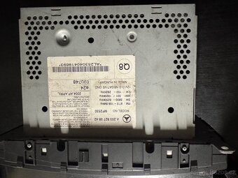 Rádio Mercedes W203 - 2