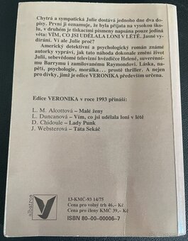 Vím, co jsi udělala loni v létě - Lois Duncan - 2