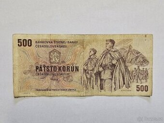 Staré Československe bankovky - 2
