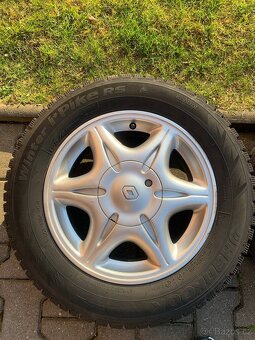 Zimní Alu Kola Renault, 195/65 r15 - 2