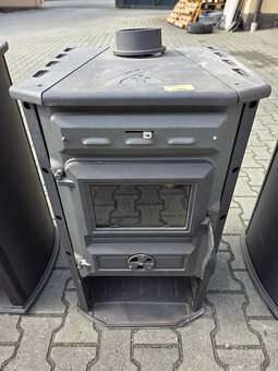 Krbová kamna TIM SISTEM MAGIC STOVE, 10kW, černá - 2