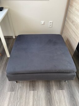 Taburet IKEA SÖDERHAMN – tmavě šedý - 2