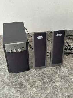 Repro soustava k pc Genius - funkční - 2