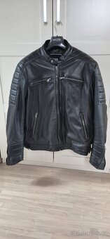 Kožená moto bunda Helstons Cruiser, vel 4XL - 2