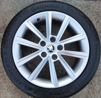 Originál sada disků Škoda Octavia III 5x112 R17 Teron - 2
