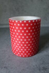 Handmade - Velká puntíkatá svíčka - 2