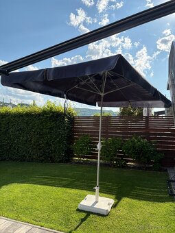 Slunečník Doppler Active 300 x 200 cm Auto Tilt – antracit - 2