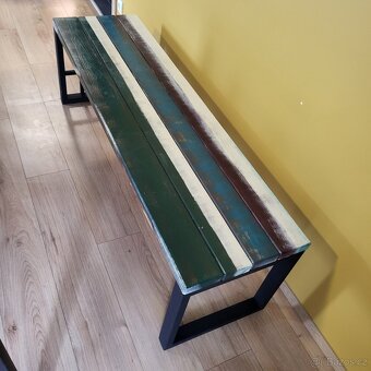 Jidelni stul 160×80/Lavice 40×150 - 2