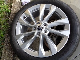 škoda karoq r18 nová alu kola 5x112 černá - 2