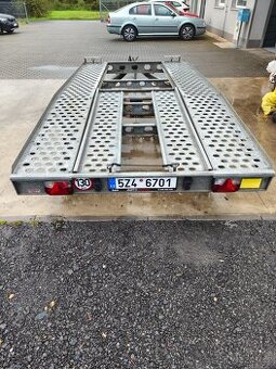 Auto transportér, přívěs, vlek Vapp páv 10/2015 na 130km/h - 2