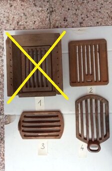 Litinové rošty+ocelové opékací vidličky - 2