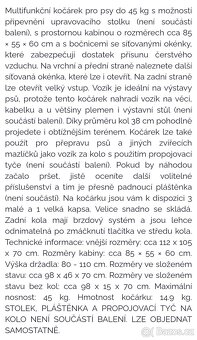 Kočárek na výstavy - 2