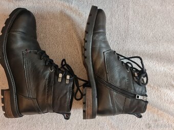 Panske  luxusní kožené boty Tommy Hilfiger - 2