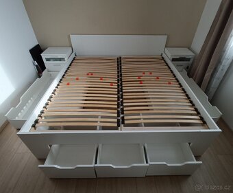 Postel 180x200 s úložným prostorem - 2